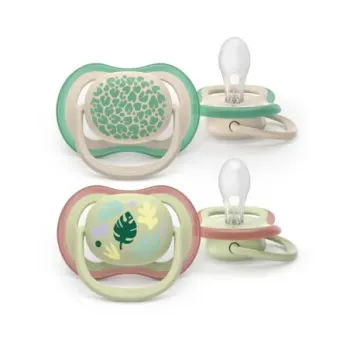 Ultra Air colors of nature Sucette 6-18 mois Avent - lot de 2 sucettes