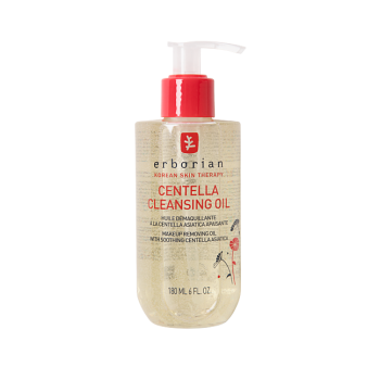 Centella Cleansing oil huile d&eacute;maquillante Erborian - flacon-pompe de 180ml