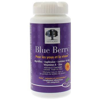 Blue Berry pour les yeux et la vision New Nordic