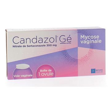 Candazol Gé 300mg - boîte de 1 ovule