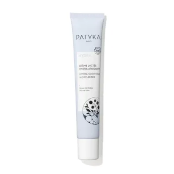 Hydra Crème lactée hydra apaisante bio Patyka - tube de 40ml