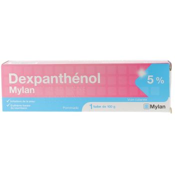 Dexpanthénol 5% pommade Mylan - tube de 100 g