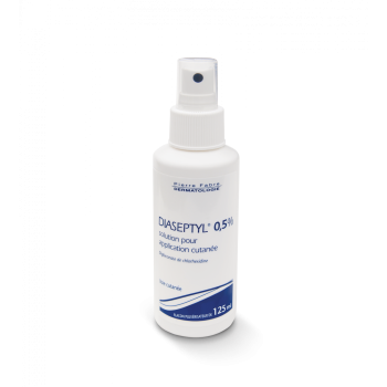 Diaseptyl 0,5% solution pour application cutanée Pierre Fabre - flacon de 125ml