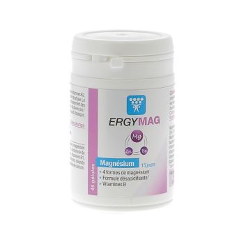 Ergymag Magnésium Nutergia - boîte de 45 gélules