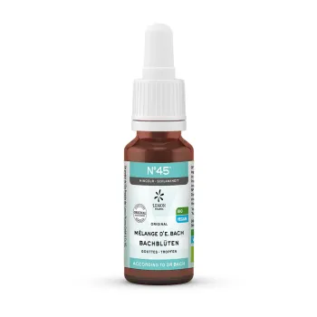 Fleurs de Bach N°45 Minceur bio Lemon Pharma - flacon de 20ml