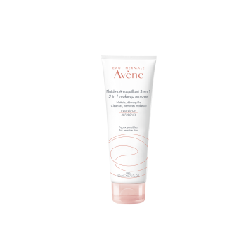 Fluide démaquillant 3 en 1 Avène - tube de 200 ml