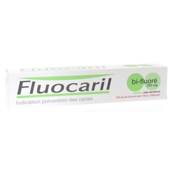 Fluocaril bi-fluoré 250 mg menthe pâte dentifrice - tube de 75 ml