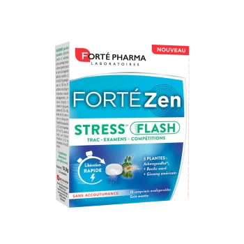 Forté Zen stress flash Forte Pharma - boite de 10 comprimés orodispersibles