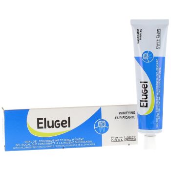 Gel buccal réduit la plaque dentaire Elugel - tube de 40 ml