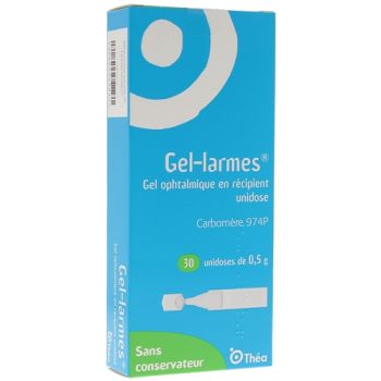 Gel larmes ophtalmique - boîte de 30 récipients unidoses