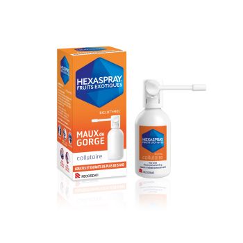 Hexaspray fruits exotiques collutoire - flacon pressurisé de 30 g