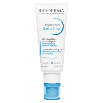 Hydrabio légère crème d'eau hydratante 72h Bioderma - tube de 40ml