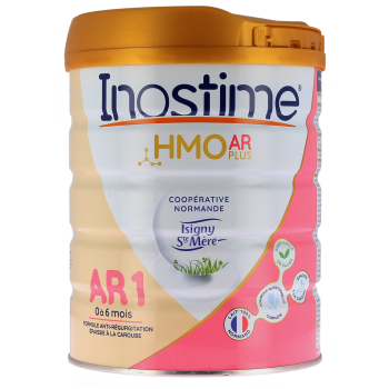 Inostime AR 1 HMO lait 0 à 6 mois Biostime - pot de 800g