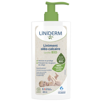 Liniderm liniment oléo-calcaire bio Gilbert