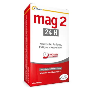 Mag 2 24h Magnésium marin Cooper