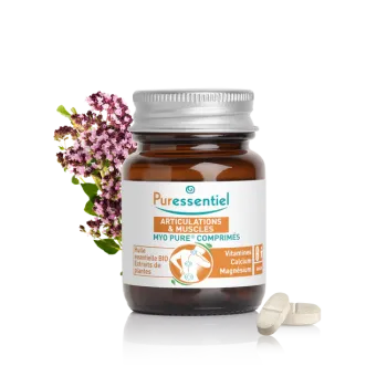 Myo pure comprimés articulations et muscles Puressentiel - pot de 20 comprimés