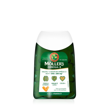 Oméga-3 double Möller's - boite de 112 capsules