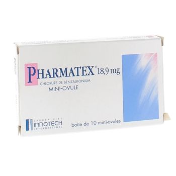 Pharmatex 18,9mg mini-ovule - boîte de 10 mini-ovules