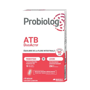 Probiolog ATB DuoACtif Mayoly Spindler - boîte de 10 gélules