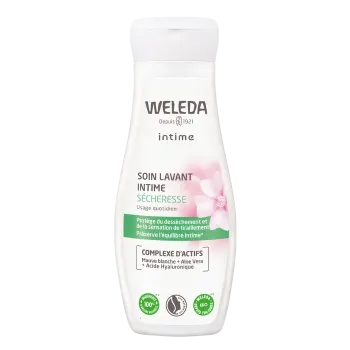 Soin lavant intime sécheresse bio Weleda - flacon de 200ml