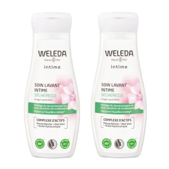 Soin lavant intime sécheresse bio Weleda