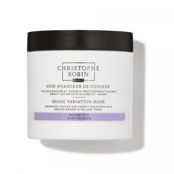Soin nuanceur de couleur blond pur Christophe Robin - pot de 250 ml