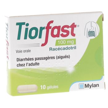 Tiorfast 100mg - boîte de 10 gélules