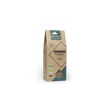 Tisane Aub&eacute;pine Sommit&eacute;s fleuries relaxation Nat & Form - sachet de 40 g