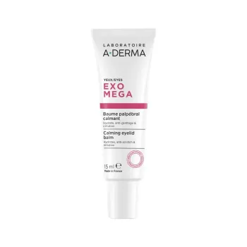Exomega baume palpébral calmant A-Derma - tube de 15ml