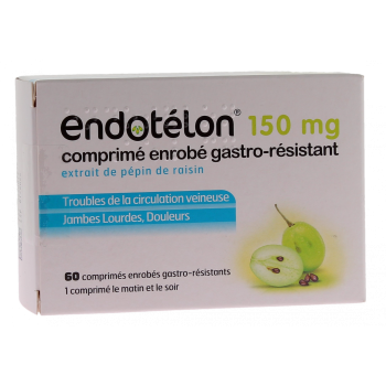 Endotélon 150mg comprimé gastro-résistant - 60 comprimés