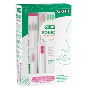 Sonic sensitive brosse à dents électrique sonique ultra-souple Gum