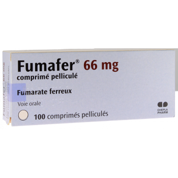 Fumafer 66mg comprimé pelliculé - boîte de 100 comprimés