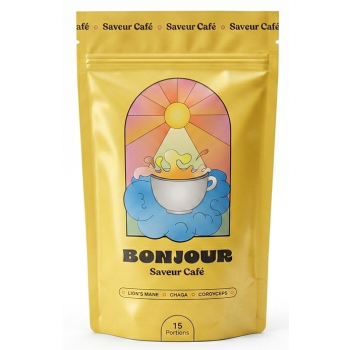 Bonjour boisson saveur Café - sachet de 90g (15 portions)