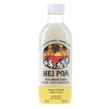 Pur monoï tahiti parfum vanille Hei poa - flacon de 100 ml
