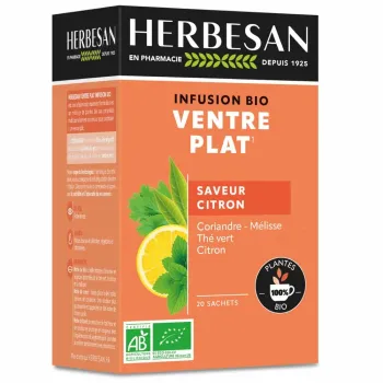 Herbesan Infusion Ventre plat BIO - 20 sachets
