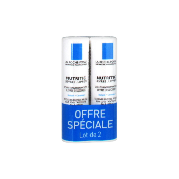 Nutritic lèvres La Roche-Posay - Lot de 2 sticks lèvres