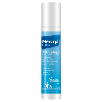 Mercryl Spray solution pour application cutanée - flacon de 50ml