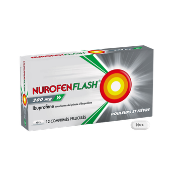 Nurofenflash 200mg - 12 comprimés pelliculés