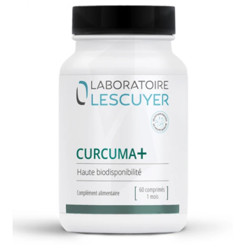 Curcuma+ Lescuyer - pot de 60 comprim&eacute;s 