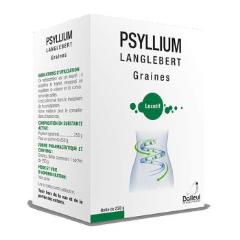 Psyllium Langlebert graines - boîte de 250 g