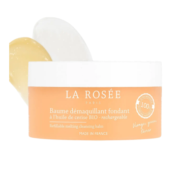 Baume démaquillant fondant rechargeable La Rosée
