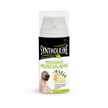 Syntholkiné crème gel de massage Massage musculaire - flacon-pompe de 75 ml