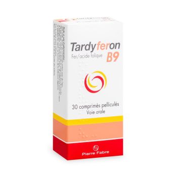 Tardyferon B9 comprimé pelliculé - boîte de 30 comprimés