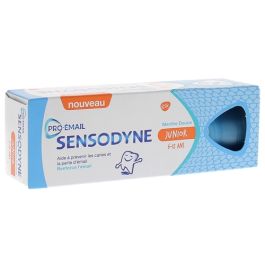 Pro Email Toothpaste Dentifrice pro-émail junior Sensodyne - aide à prévenir les caries et ...