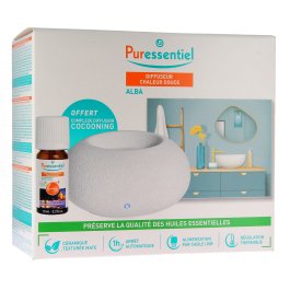 Diffuseur à chaleur douce Alba Puressentiel - diffuser huile essentielle
