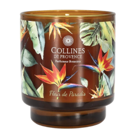 Bougie parfumée fleur de paradis Collines de Provence - parfum d'ambiance