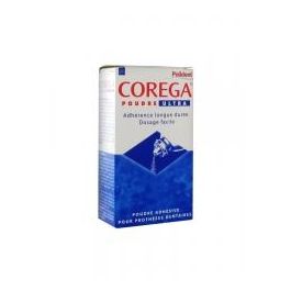 Corega Poudre Ultra fixation pour prothèses dentaires Polident