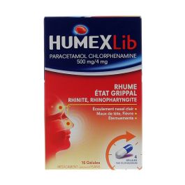Humexlib HumexLib rhume état grippal, 16 gélules