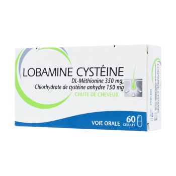 Lobamine Cystéine - boite de 120 gélules