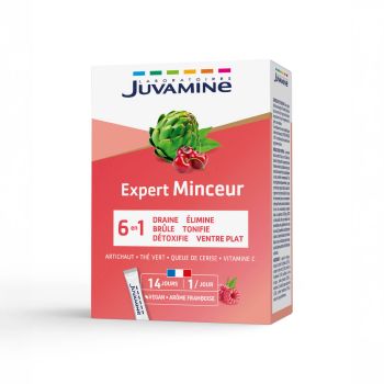Action minceur 6 en 1 Juvamine - 14 sticks